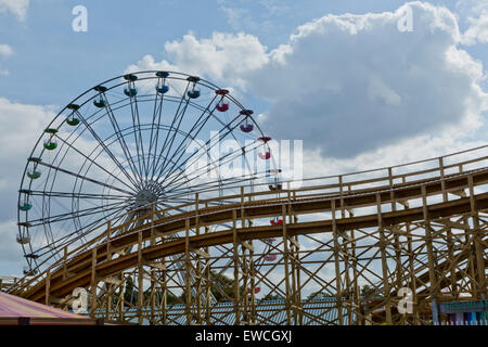 Margate`s reopening of dreamland fun park Stock Photo